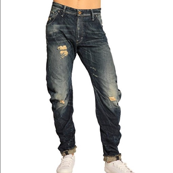 G-Star Other - G-Star Men’s Arc Loose Tapered Rugby Destroyed